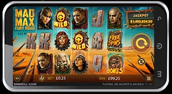 Mad Maxi Fury Road Slot